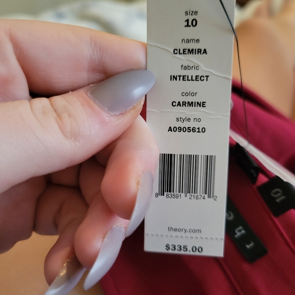 Theory Long Sleeve Dress (ABOVE KNEE) - Picture 6 of 6